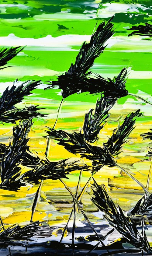 Grass In Green by Daniel Urbaník