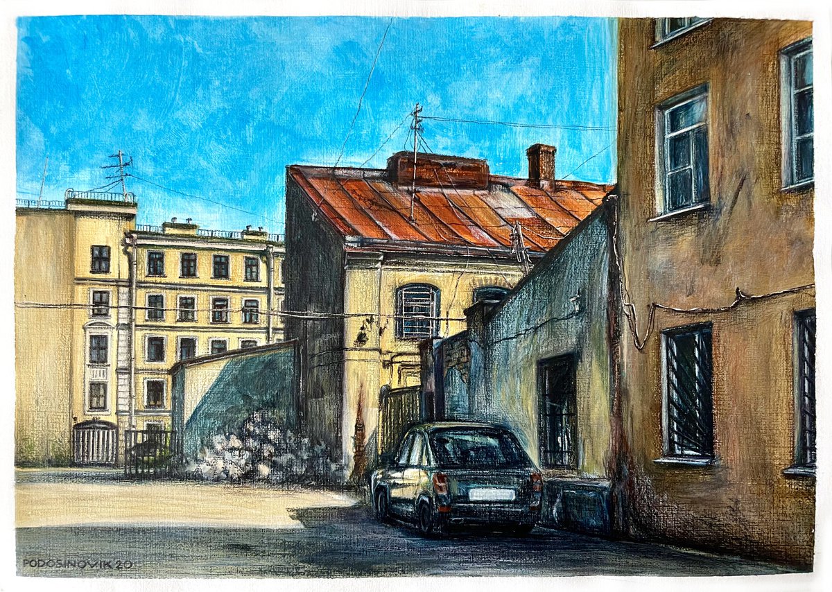 Close to Nikolsky market, Saint Petersburg by Sasha Podosinovik