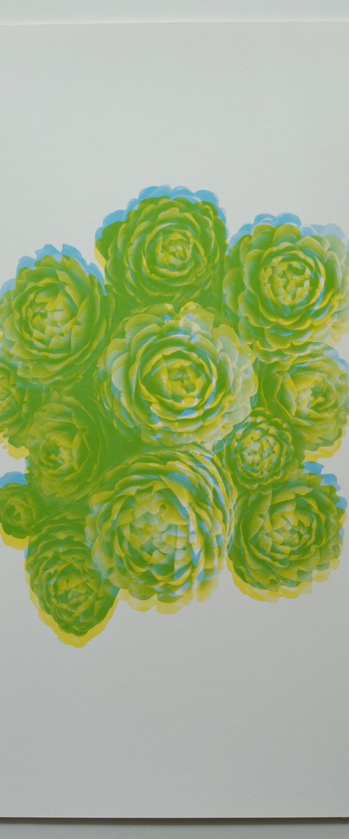 Artichoke that looks like a flower by Carla Piacenza