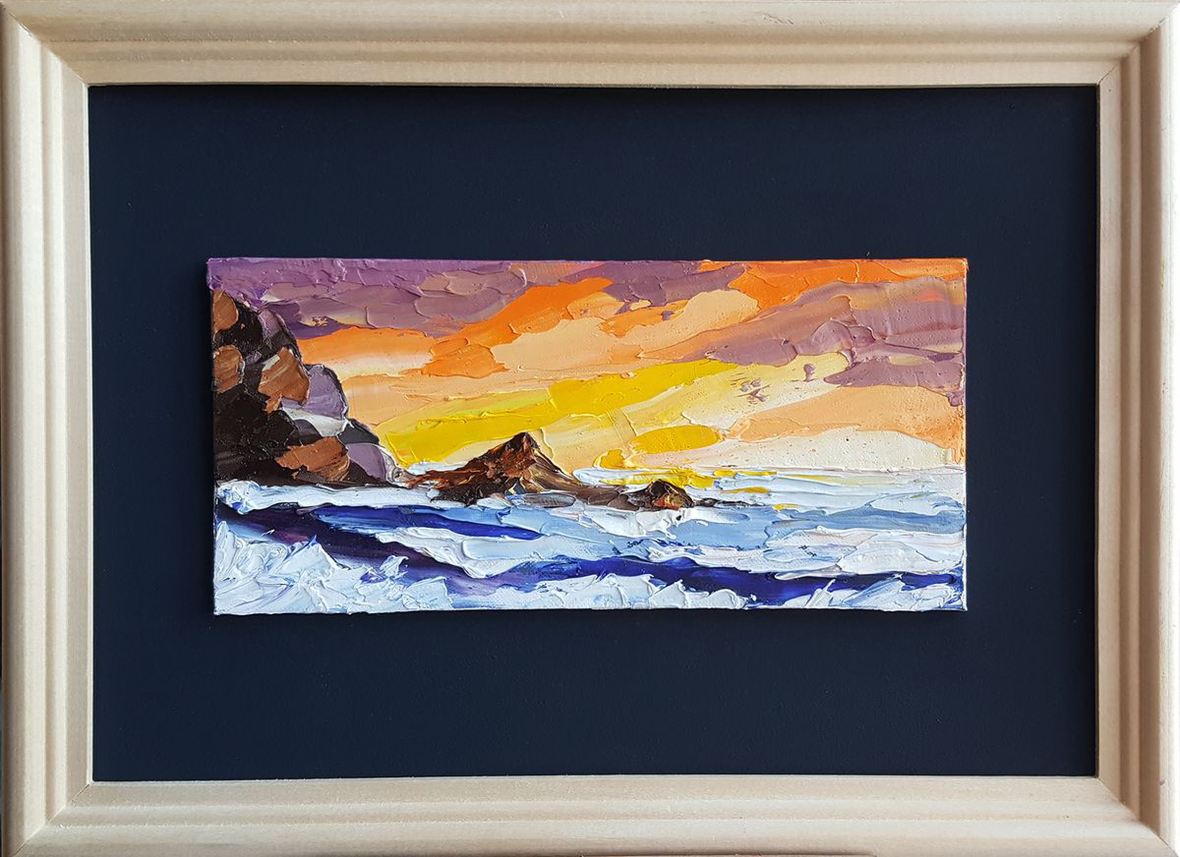 Solar Wave Landscape Oil Painting Painting O Artfinder