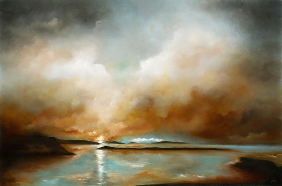 Evening View, Cornwall Coast