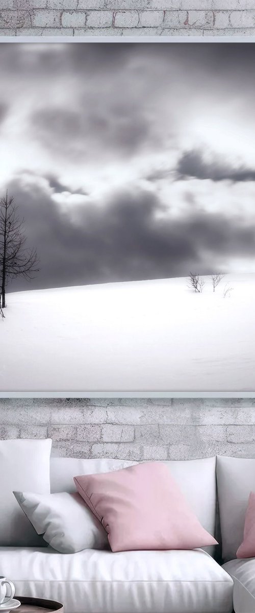 White Italian Scape #12 by Karim Carella