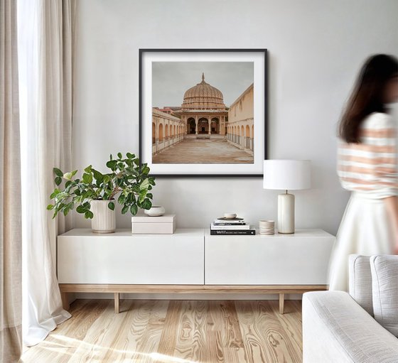 Exotic Palace Courtyard