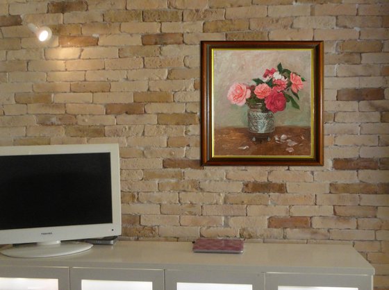 Roses, geraniums and gardenias