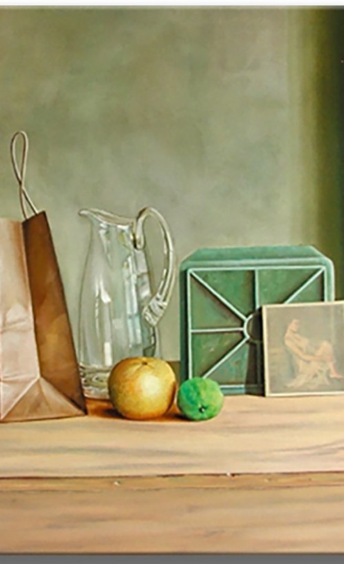 Orange and Lime by Gardani Art