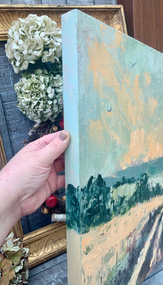 Quiet Fields at Dusk