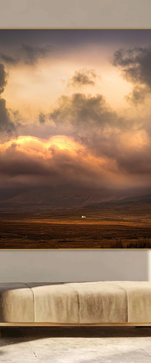 Clouds Break Over Marishadder by Lynne Douglas