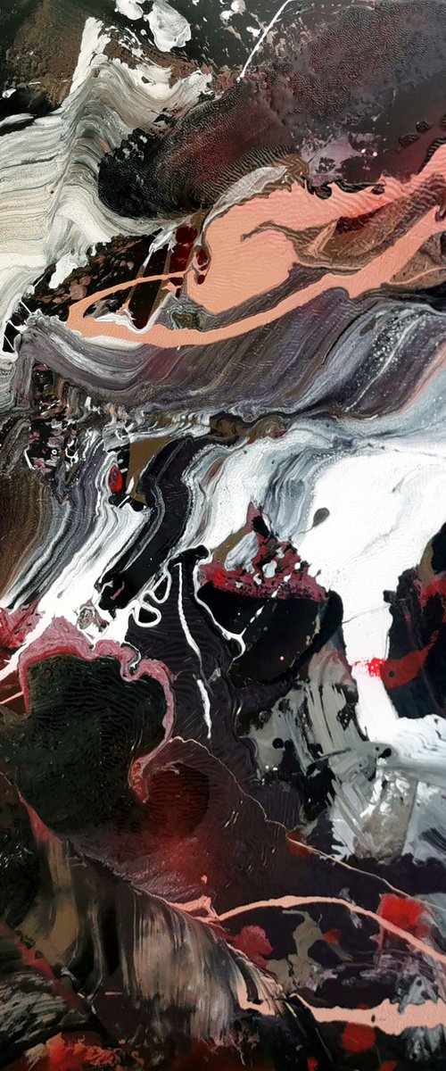 The heart of the white mountain fascinating Imaginary landscape by master  O Kloska by Kloska Ovidiu