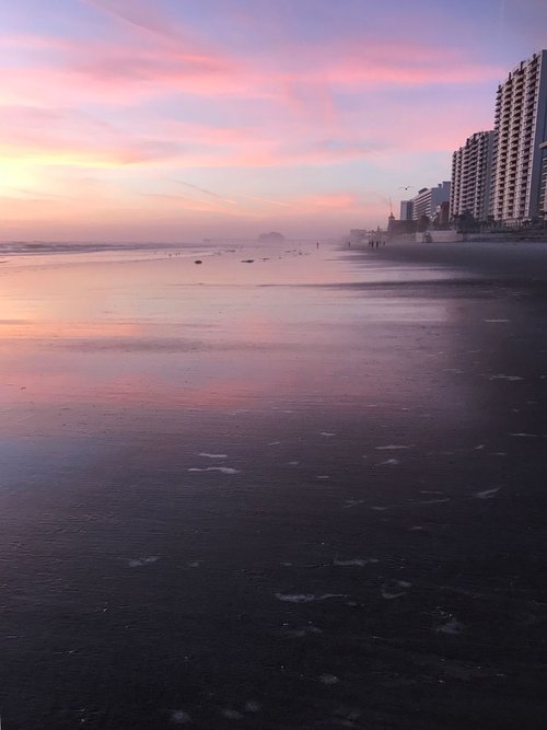 Purple Daytona Beach by Tiny de Bruin