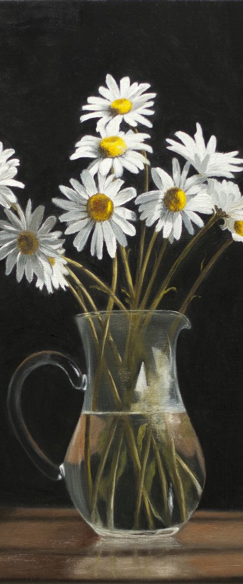 A Jug of Michaelmas Daisies by Andrew McNeile Jones