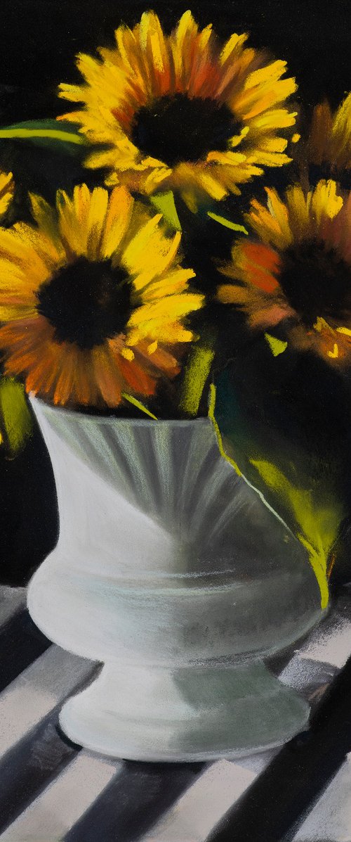 Sunflowers in the Vase by Oxana Babkina
