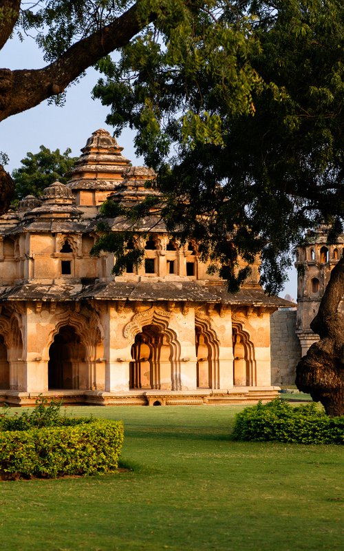 Lotus Mahal in Hampi, India by Tom Hanslien