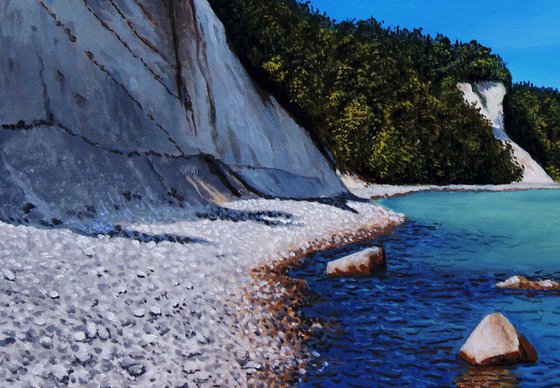 Chalk Cliffs of Ruegen Island