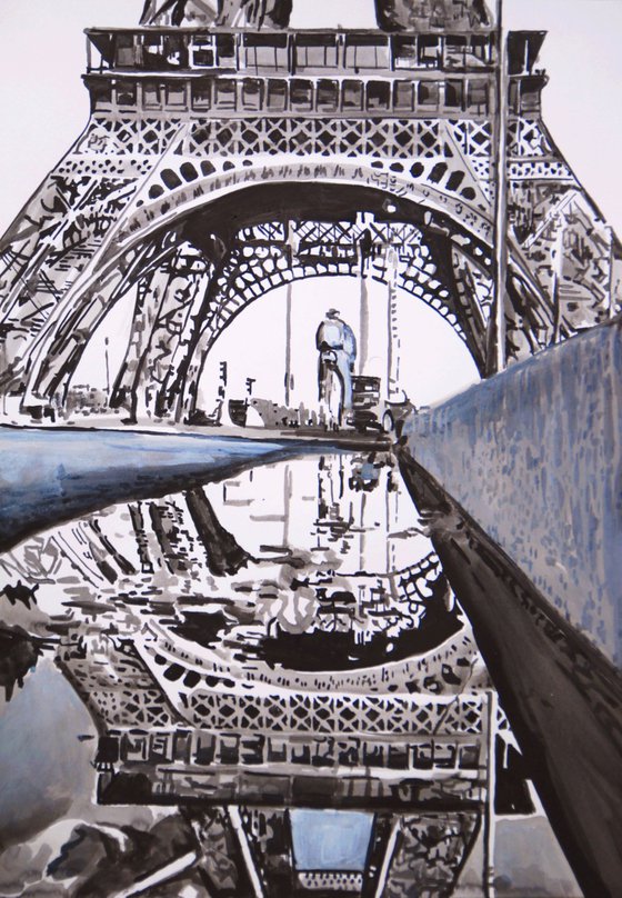 Paris / 50 x 35 cm