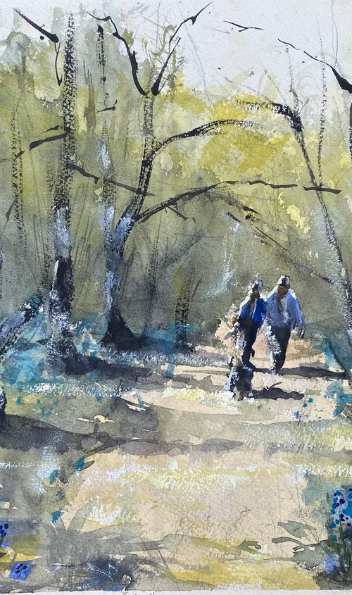 Bluebell woodland… by Paul Mitchell