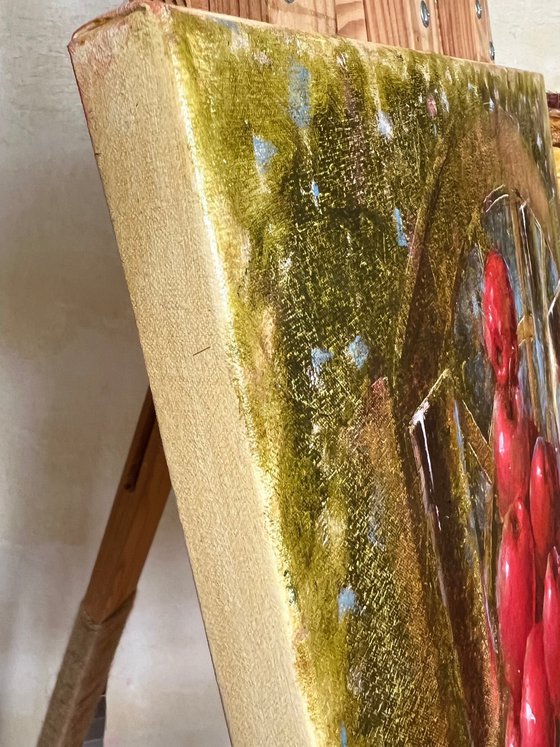 Red Apples on Table