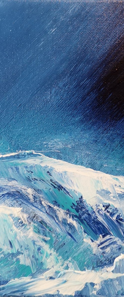 Snowy Winter Scene 4, Winter Landscape by Mel Graham