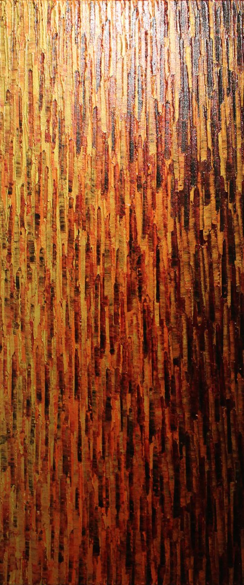Large fade gold orange purple by Jonathan Pradillon