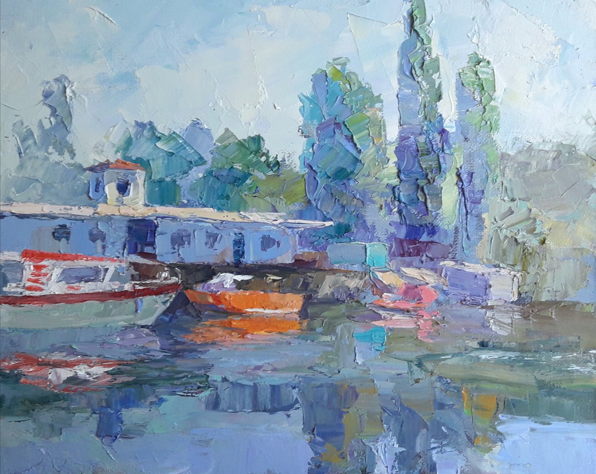 Clean Morning Air By Boris Serdyuk, 20 X 16, Artwork For Sale On Artfinder