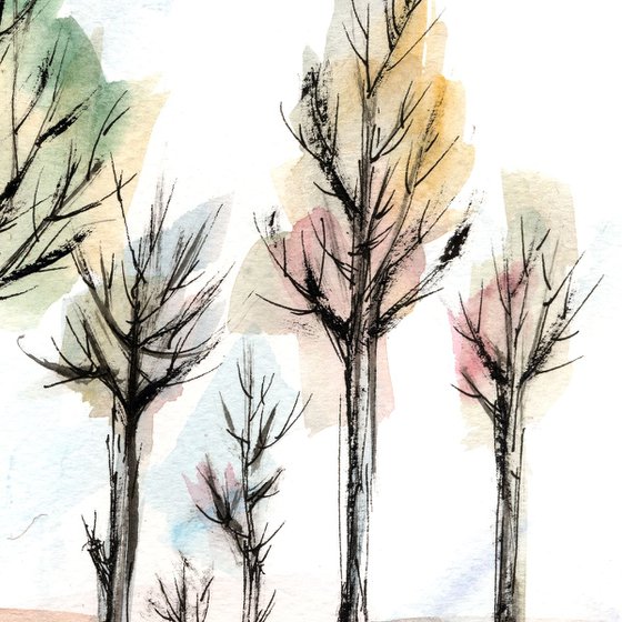 Autumn trees 4