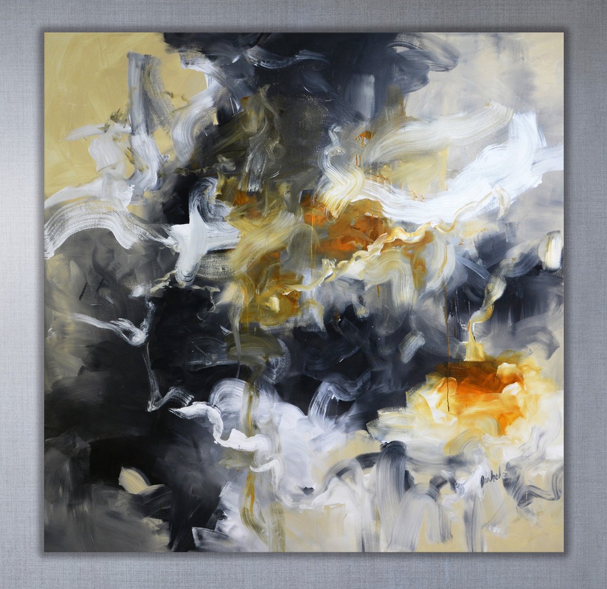  Graceful Emergence By Andrada Anghel, 76 X 76, Artwork For Sale On Artfinder
