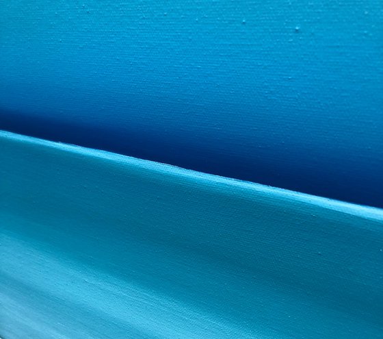Ocean waves turquoise horizon Key West