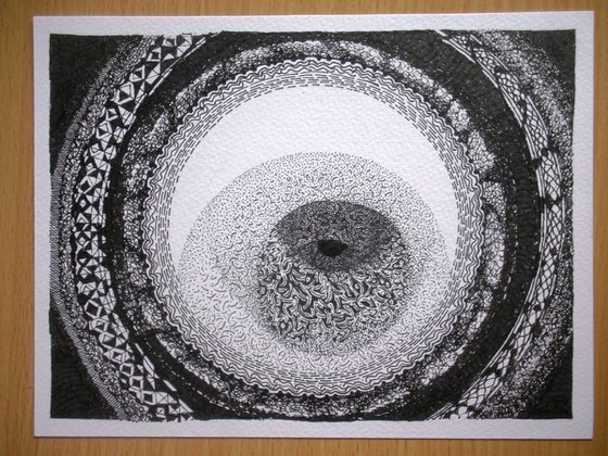 ELEMENTS Moon and Beyond Ink Drawings