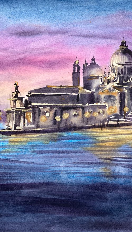 San Marco. Post-sunset by Valeria Golovenkina