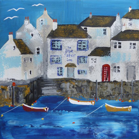 Polperro, the Blue Peter - Small Harbours