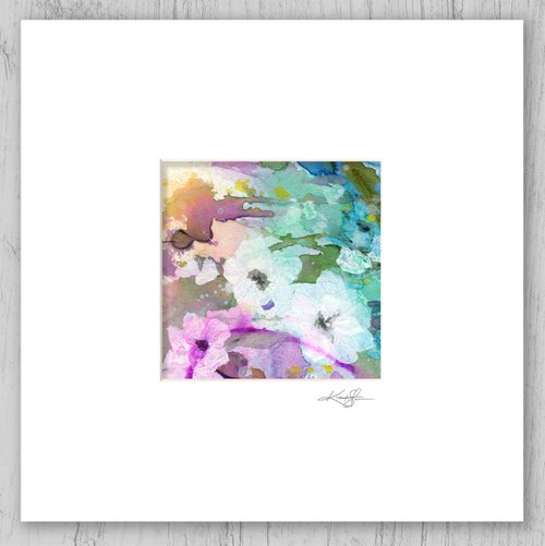 Floral Delight 37 - Floral Abstract Painting by Kathy Morton Stanion by Kathy Morton Stanion