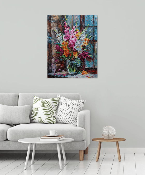 Morning Bouquet by the Window