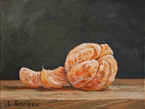 Mandarin. ORIGINAL OIL PAINTING, GIFT