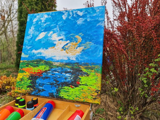 Abstract landscape