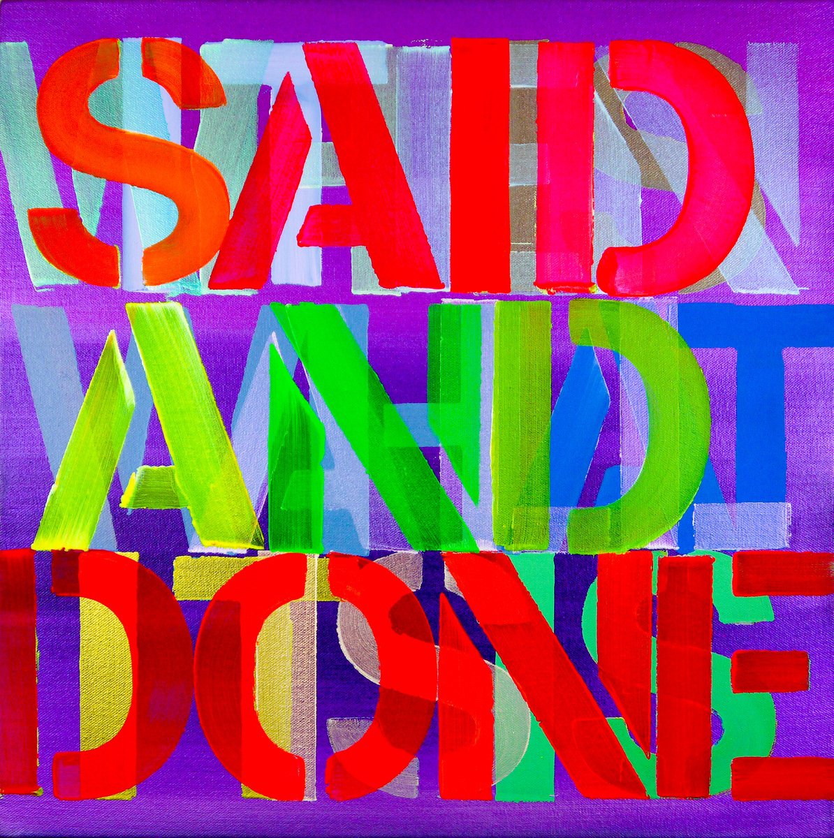 Said And Done (Lilac) by Niki Hare
