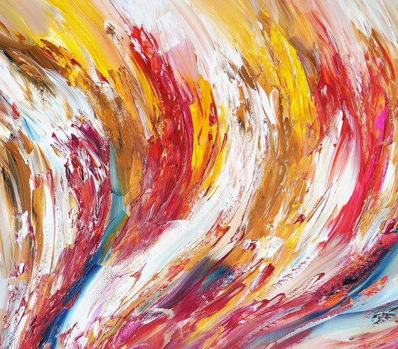 Yellow And Red Vibrations D 1