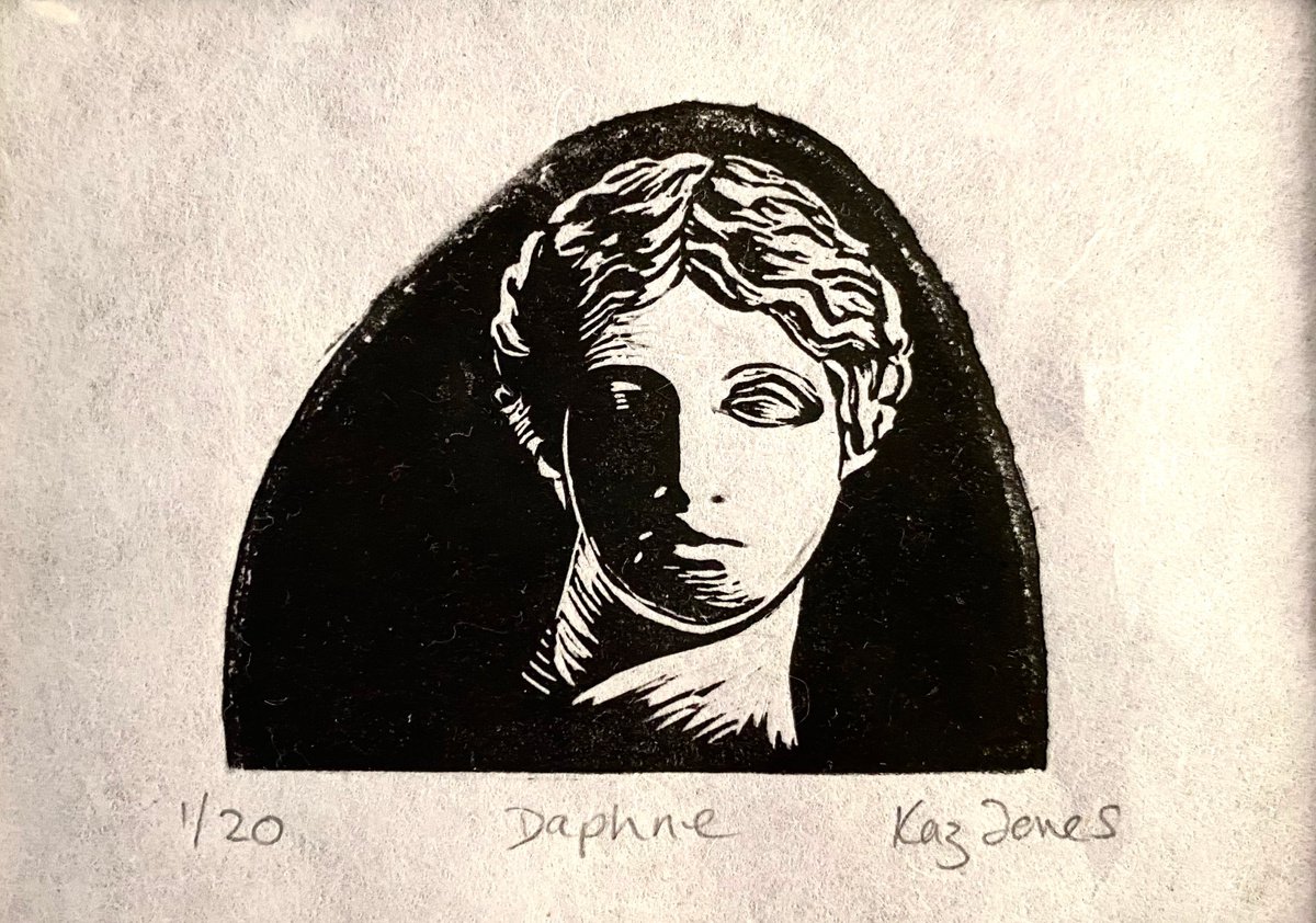 Limited Edition Print , Daphne By Kaz Jones, 5 X 4, Artwork For Sale On Artfinder
