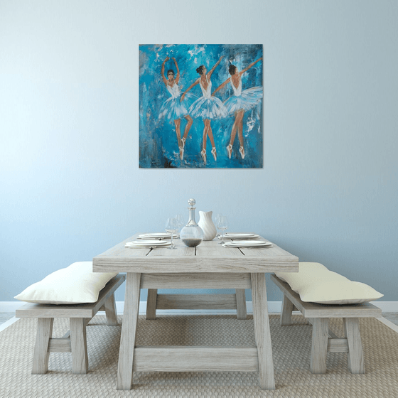 Dance in blue