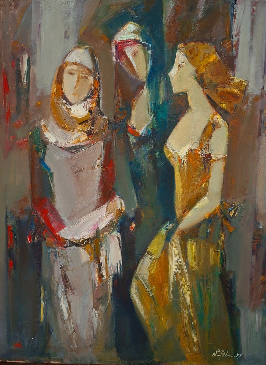 Childbirth By Matevos Sargsyan, 24 X 31, Artwork For Sale On Artfinder