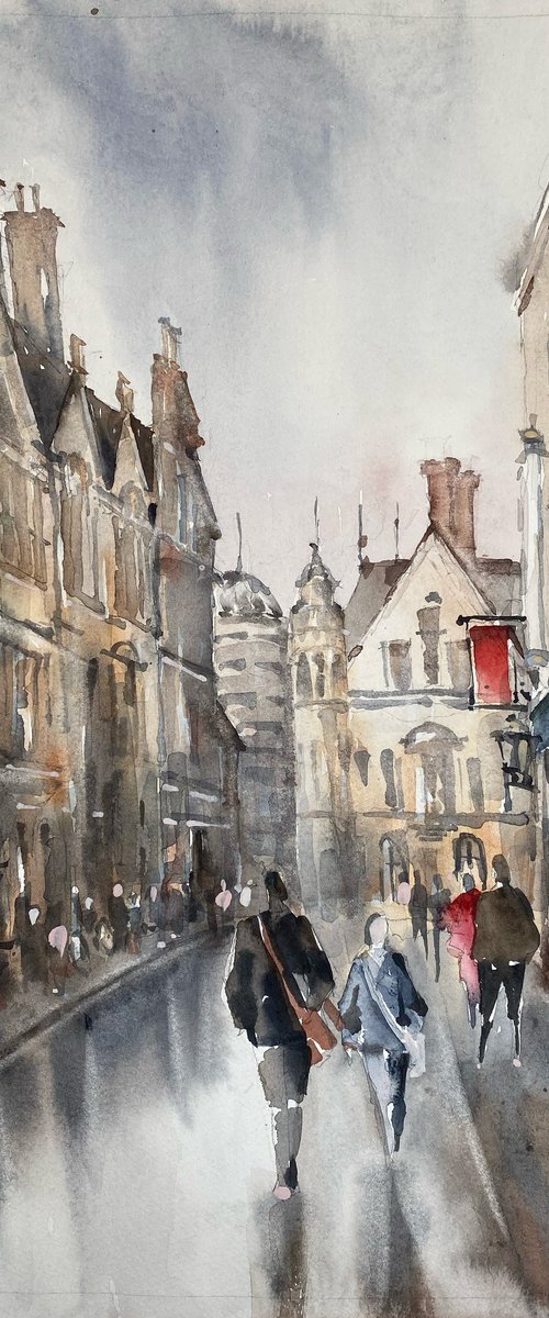 Cambridge street by Galina Poloz