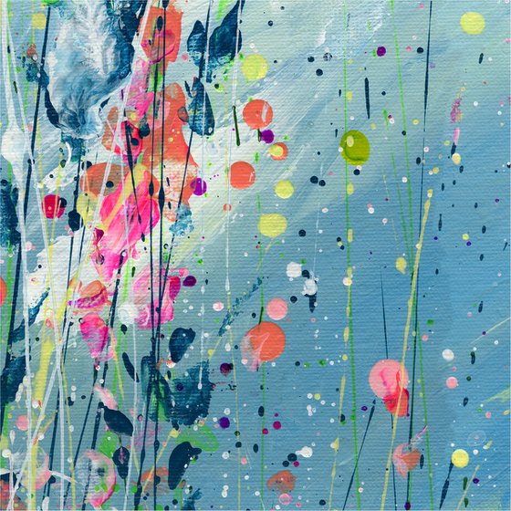 Good Morning - Floral Painting by Kathy Morton Stanion