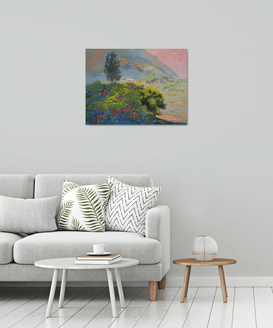 Meadow Beneath the Mountain