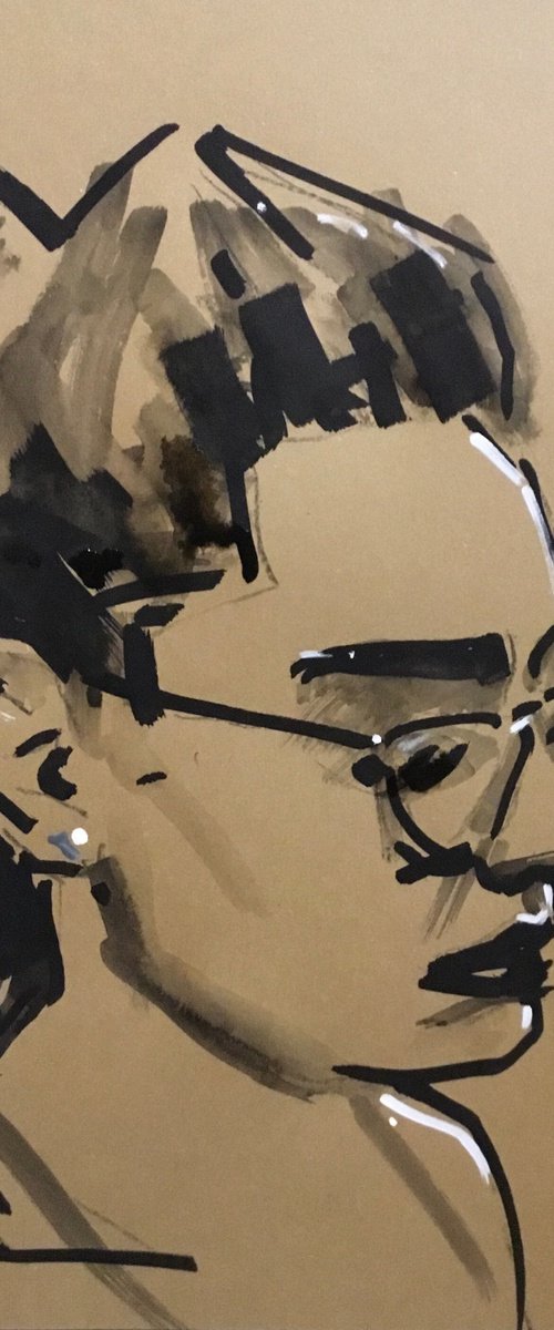 Posca Study #3 by Dominique Dève