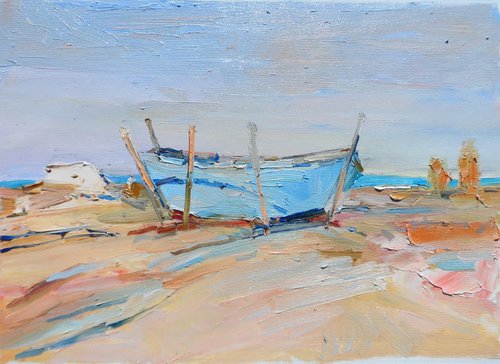 " Grandfather's boat " by Yehor Dulin
