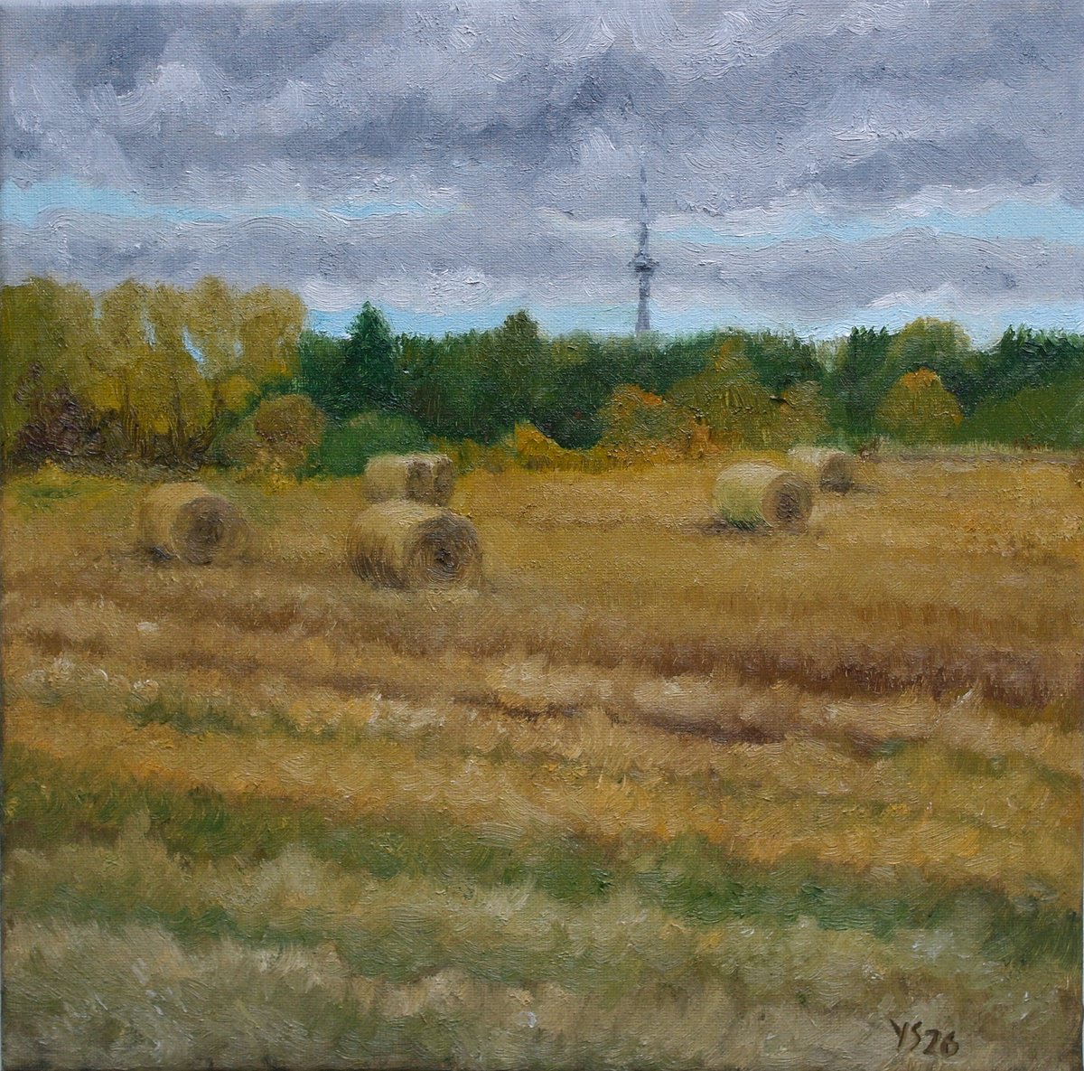 Autumn Day By Juri Semjonov, 12 X 12, Artwork For Sale On Artfinder
