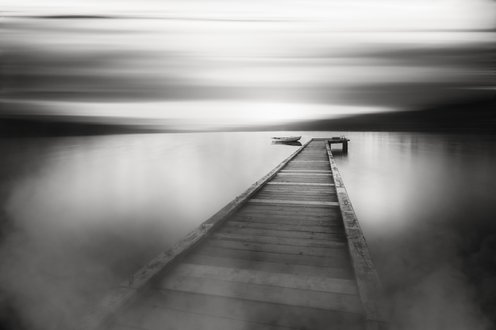 Cover image for Black and white art collection