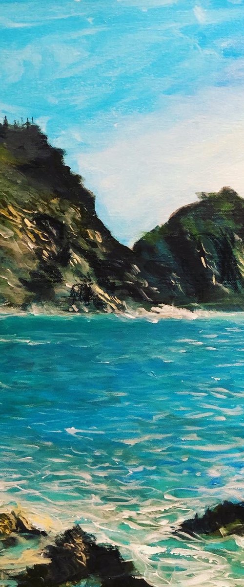 Seascape Cornwall 3 by Shabs  Beigh