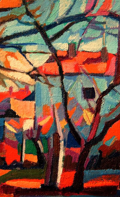 Colors of Autumn - Miniature by Maja Đokić Mihajlović