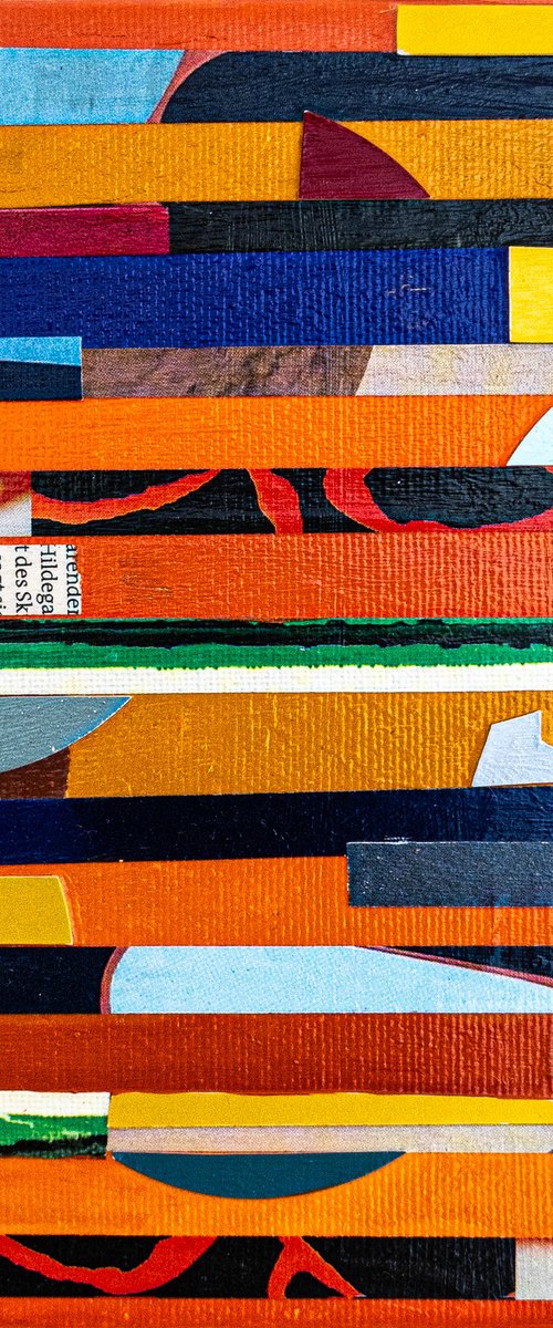 Mixed Media Collage - OR by Hyunah Kim