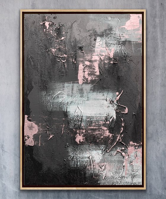 Abstract Black Pink
