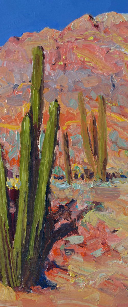 Landscape with a Cactus by Suren Nersisyan
